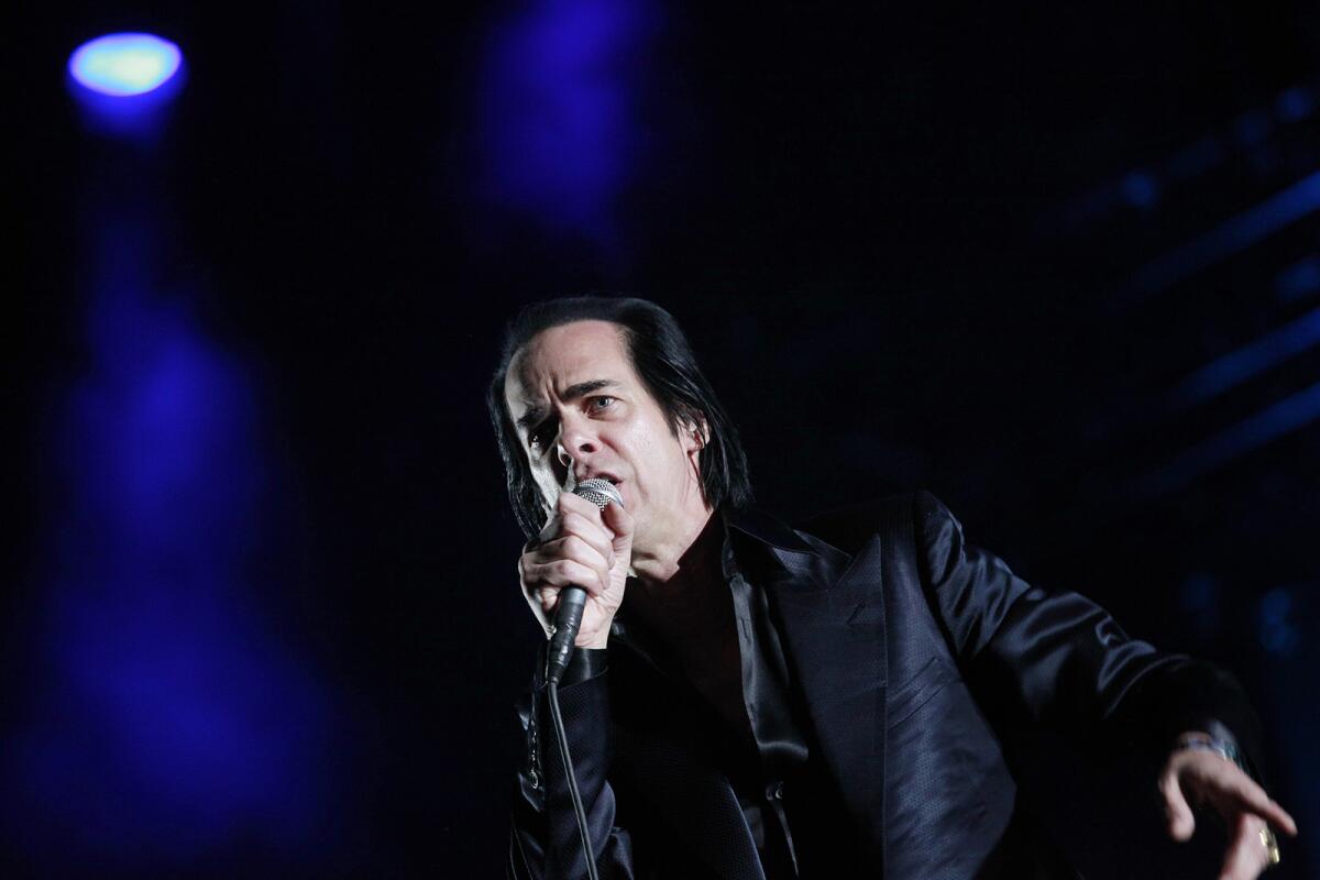Nick Cave & the Bad Seeds will perform at the Forum in Inglewood on Sunday.