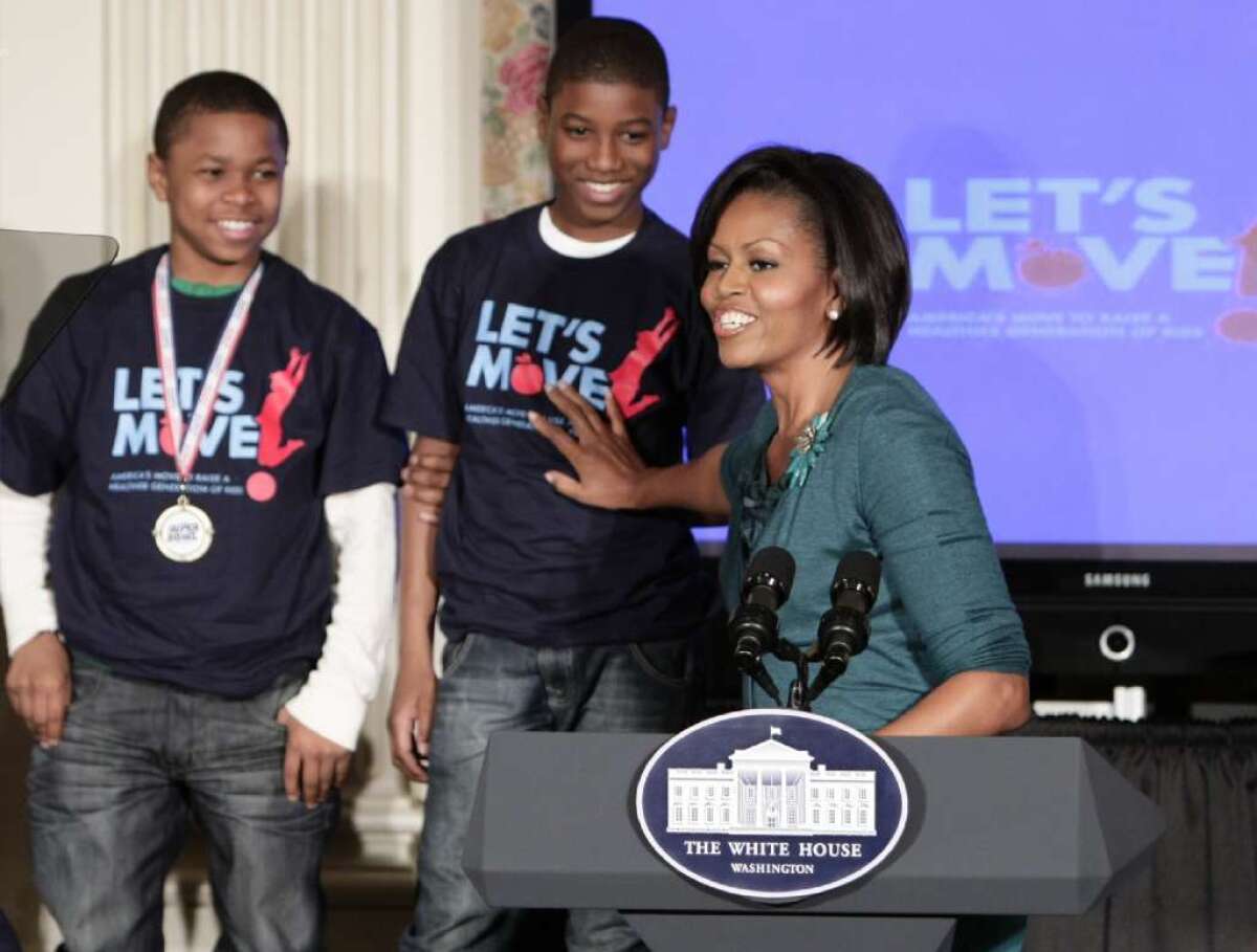 2012 Election results: In a Halloween experiment directing trick-or-treaters to "vote" for President Barack Obama or Mitt Romney, First Lady Michelle Obama and her Let's Move campaign to fight childhood obesity emerged as the clear winners.