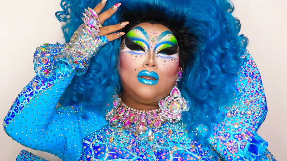 Meet makeup artist and Brownsville drag queen, Lushious Massacr - Los  Angeles Times