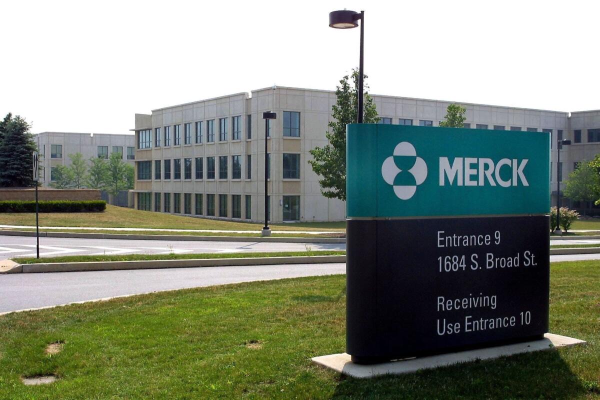 Drug maker Merck & Co. announced Tuesday it is laying off 8,500 employees in a strategy overhaul.