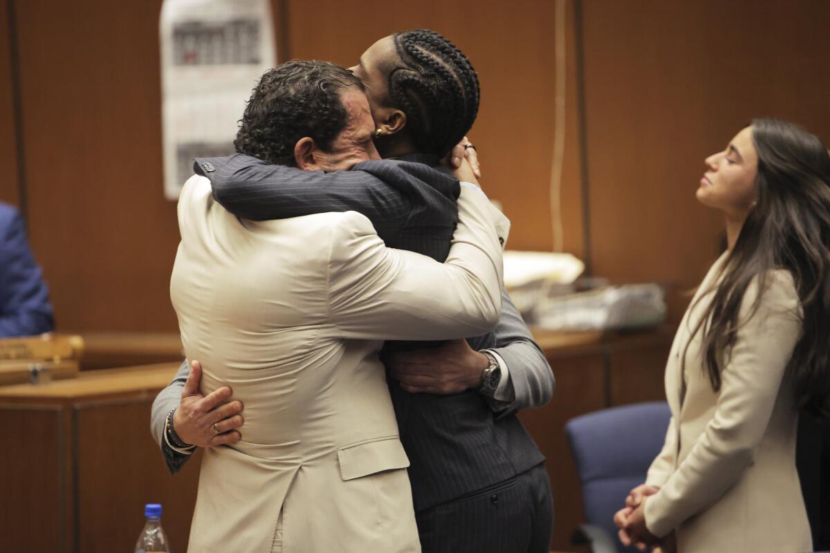 Rapper ASAP Rocky found not guilty in Los Angeles assault trial - Los ...