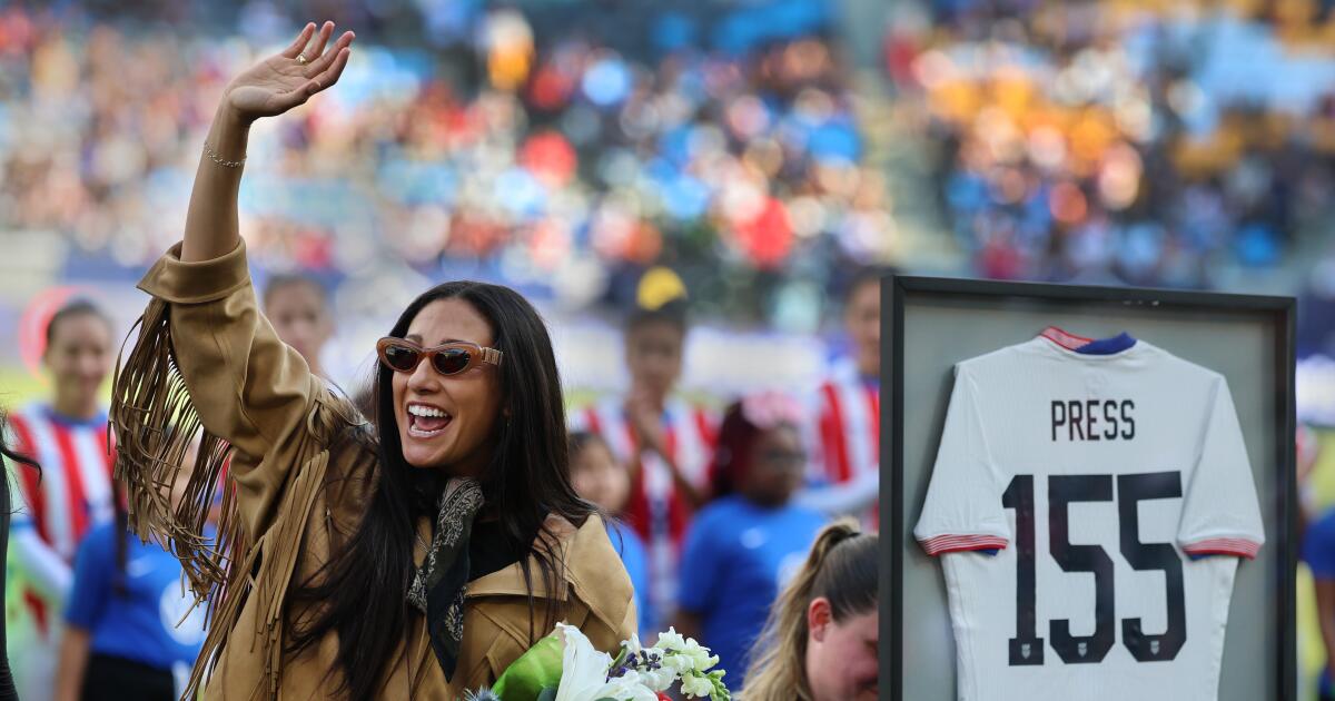Christen Press wants to be a game-changer for women's sports in retirement