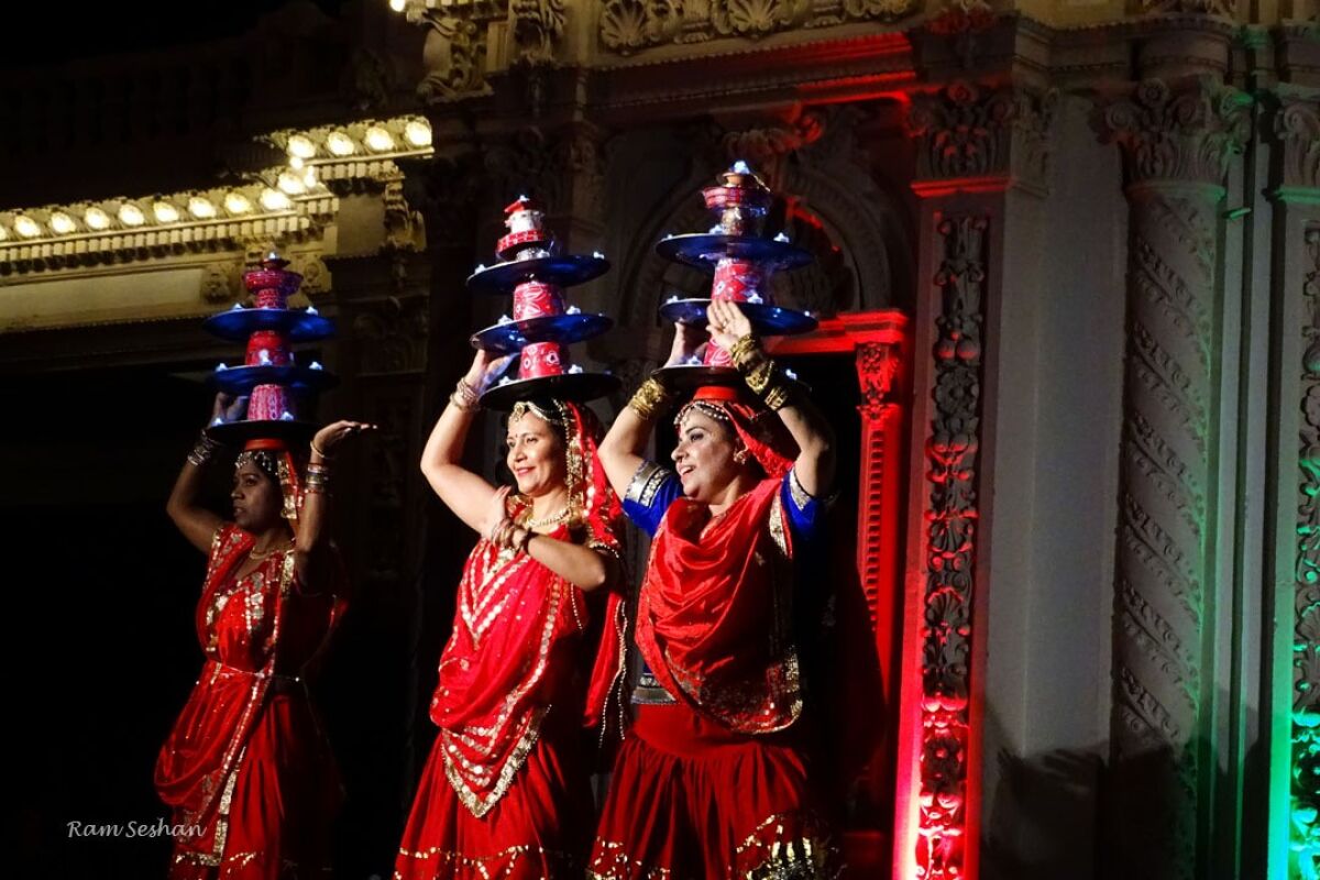 Dancers perform at the Festival of Lights in Balboa Park in 2019.