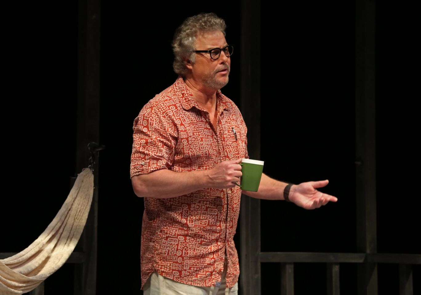 "CSI" alum William Petersen made his Los Angeles stage debut in this year's "Slowgirl" at the Geffen Playhouse.