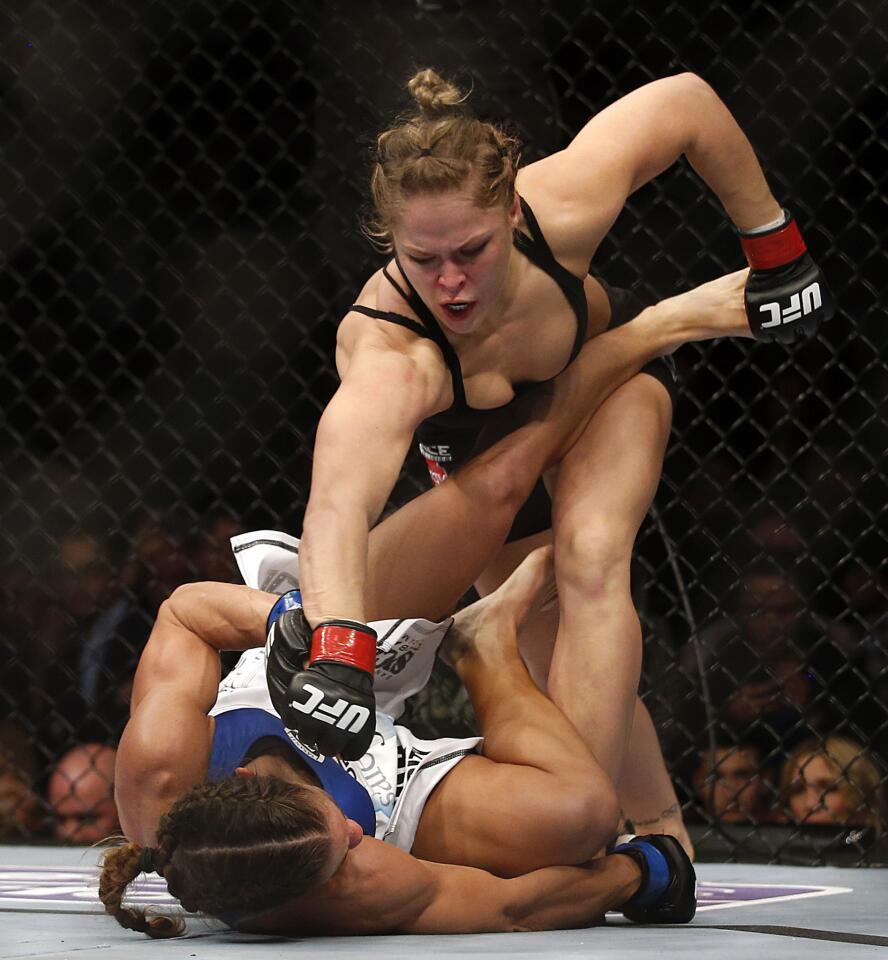 Ronda Rousey headlines UFC 184 at Staples Center - Los Angeles Times