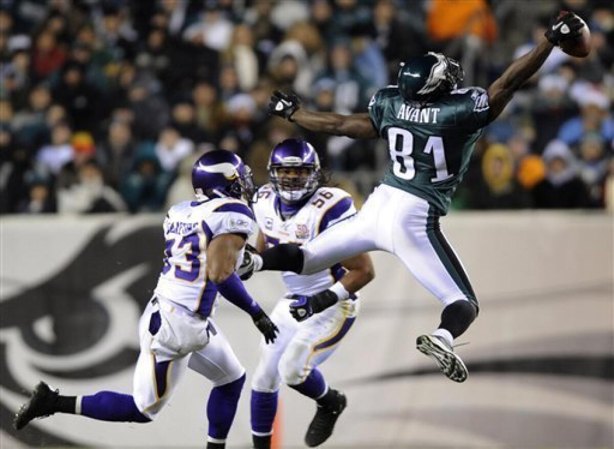 Philadelphia Eagles wide receiver Jason Avant (81) makes the