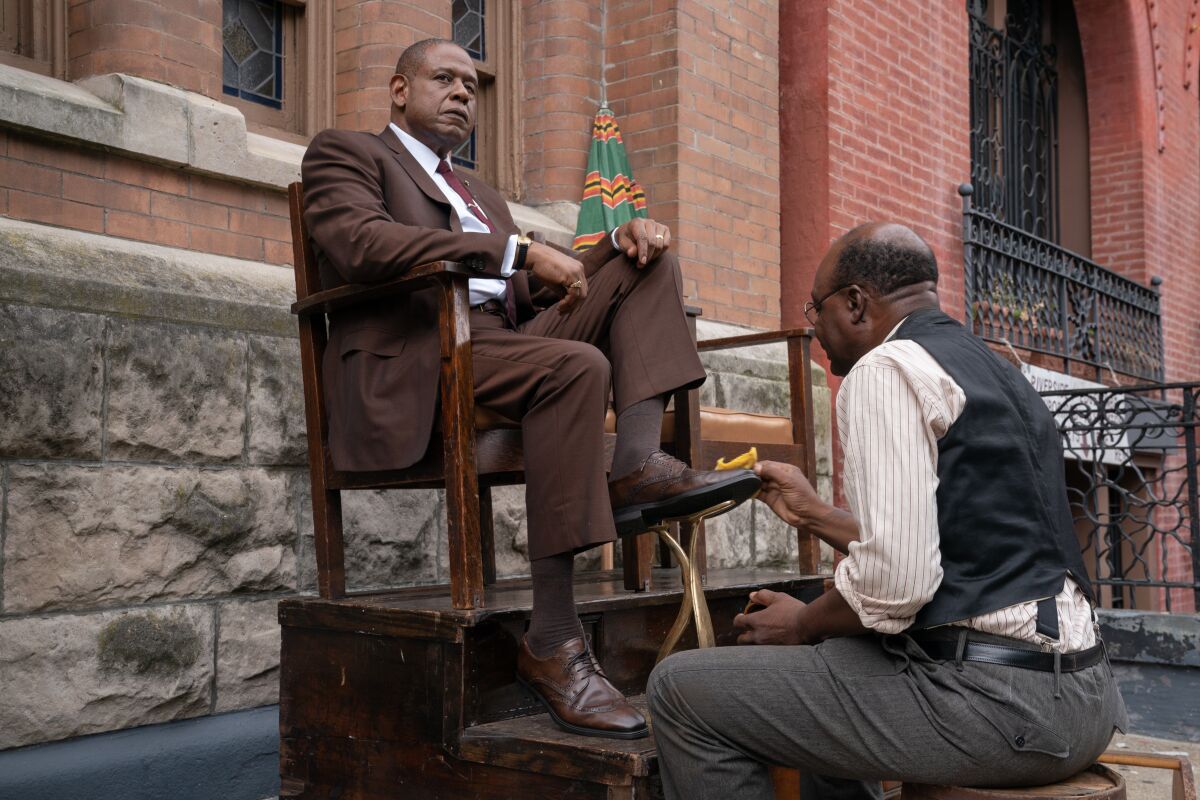 Forest Whitaker in Epix's new period drama "Godfather of Harlem."