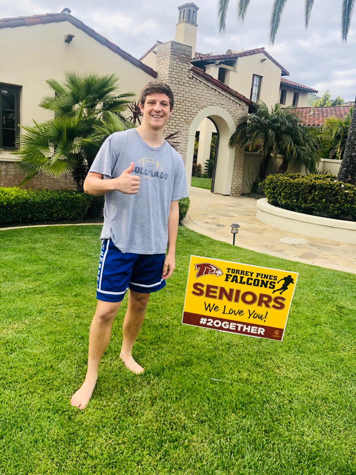 TPHS senior Cael Helfrich