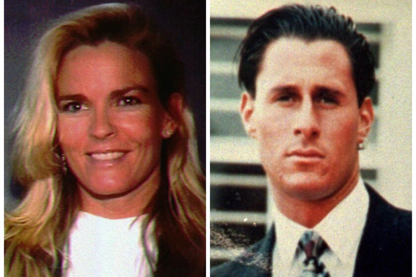 Nicole Brown Simpson, left, and her friend Ron Goldman were found dead in Los Angeles on June 12, 1994. Hall of Fame football star O.J. Simpson was charged with the murders of Nicole and Goldman, but a jury later found him not guilty in what some call the "Trial of the Century."