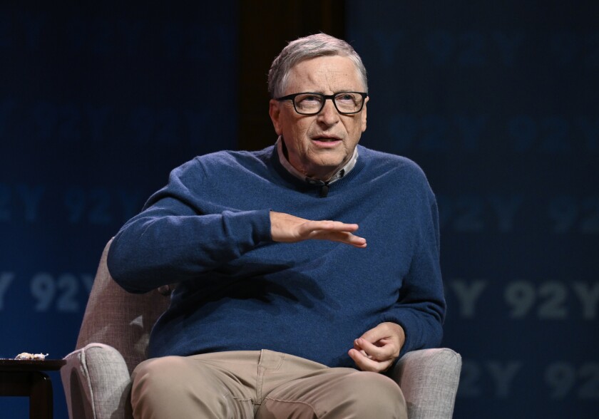 Bill Gates habla de su libro "How to Prevent the Next Pandemic" 