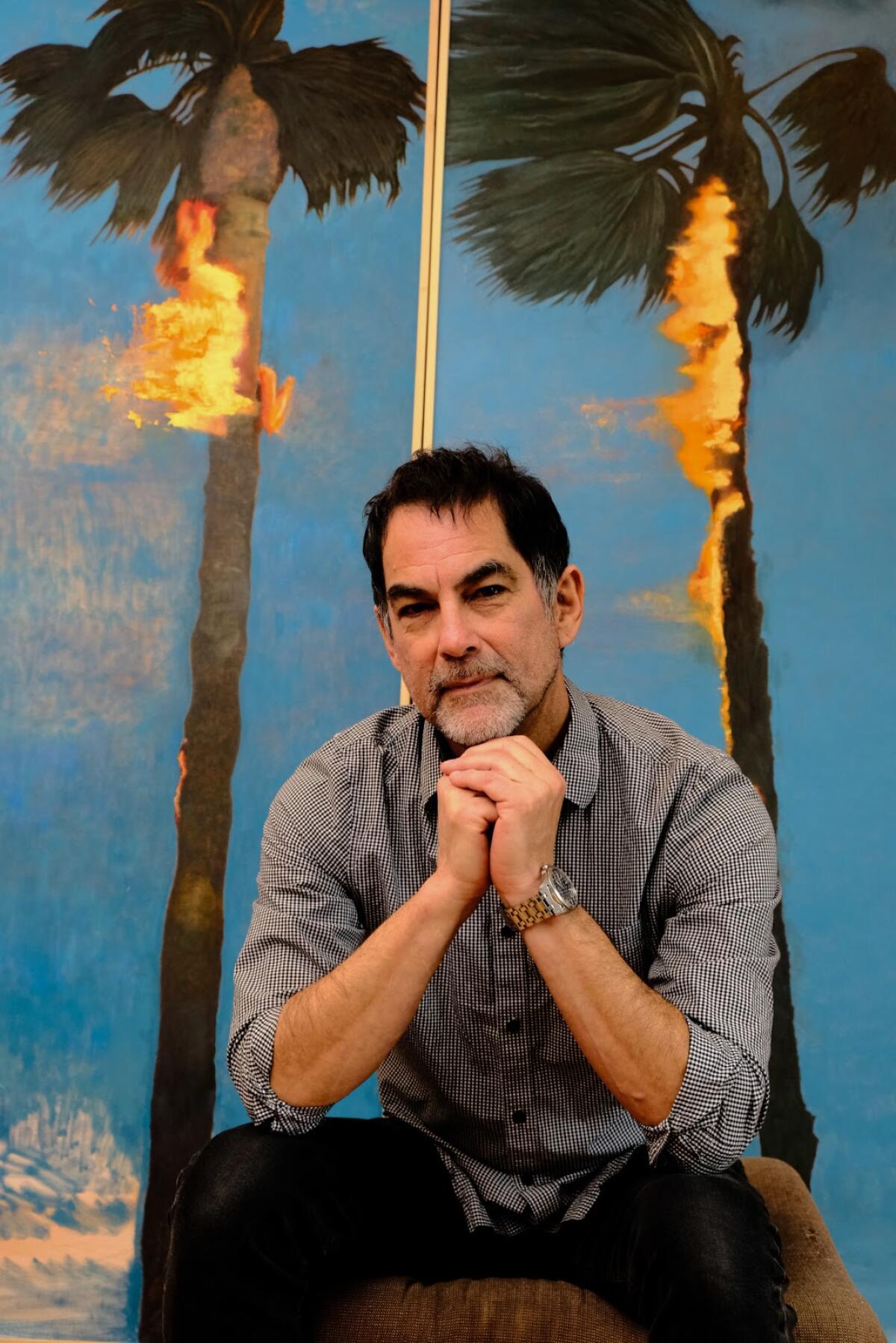 Quint Gallery in La Jolla will present an opening reception for artist Perry Vasquez's exhibition “Some Palms” on Jan. 28.