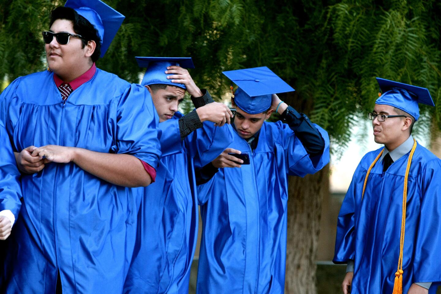 Graduating high school in Watts