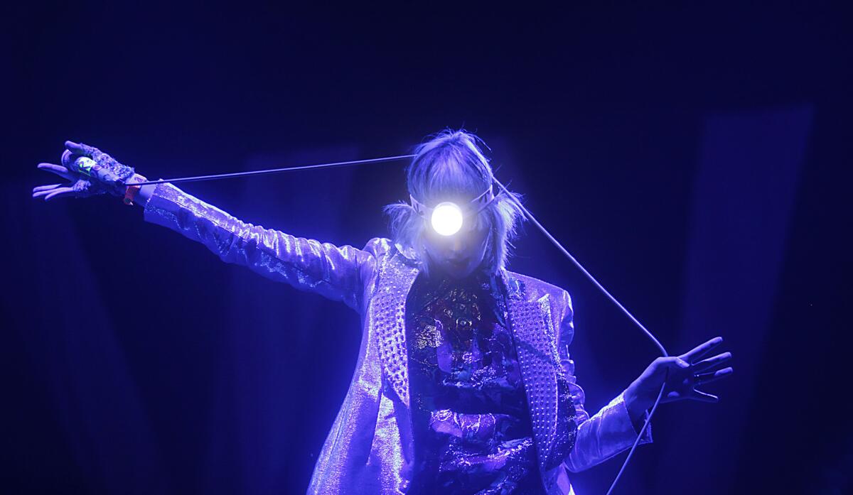 Karen O and the Yeah Yeah Yeahs perform at Weekend 1 of the Coachella Valley Music and Arts Festival.