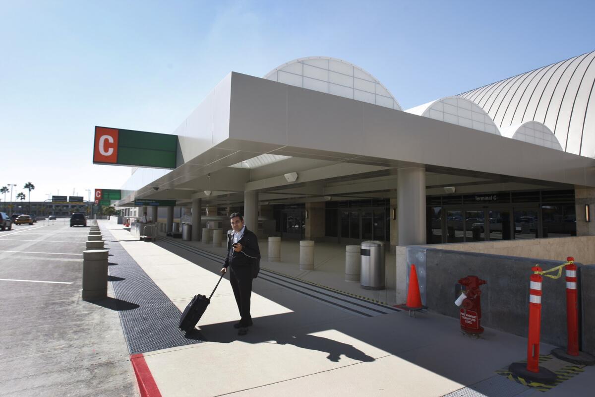 John Wayne Airport is opening a cellphone parking lot for drivers picking up passengers at the Orange County Airport.