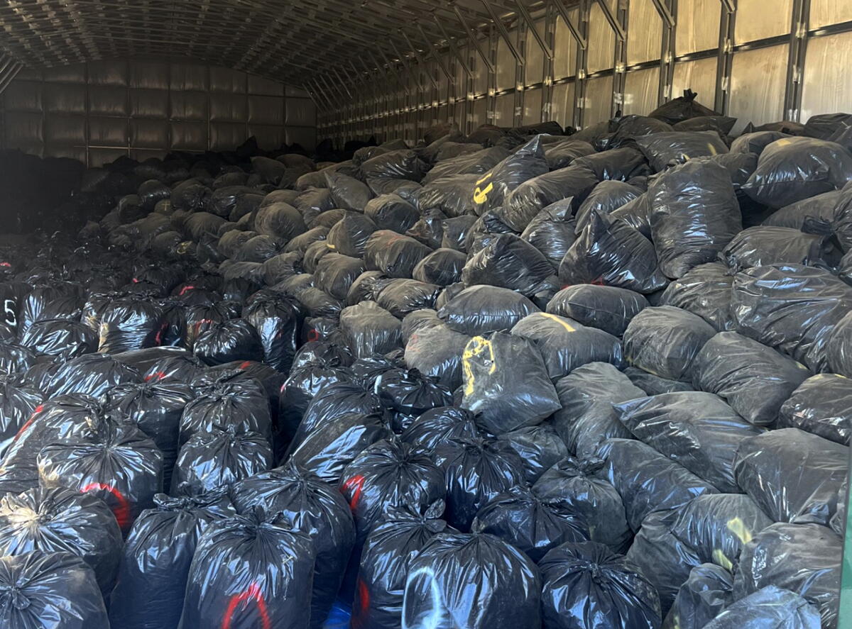 Stash California Authorities raid 45-ton, $100-million marijuana stash in California ...
