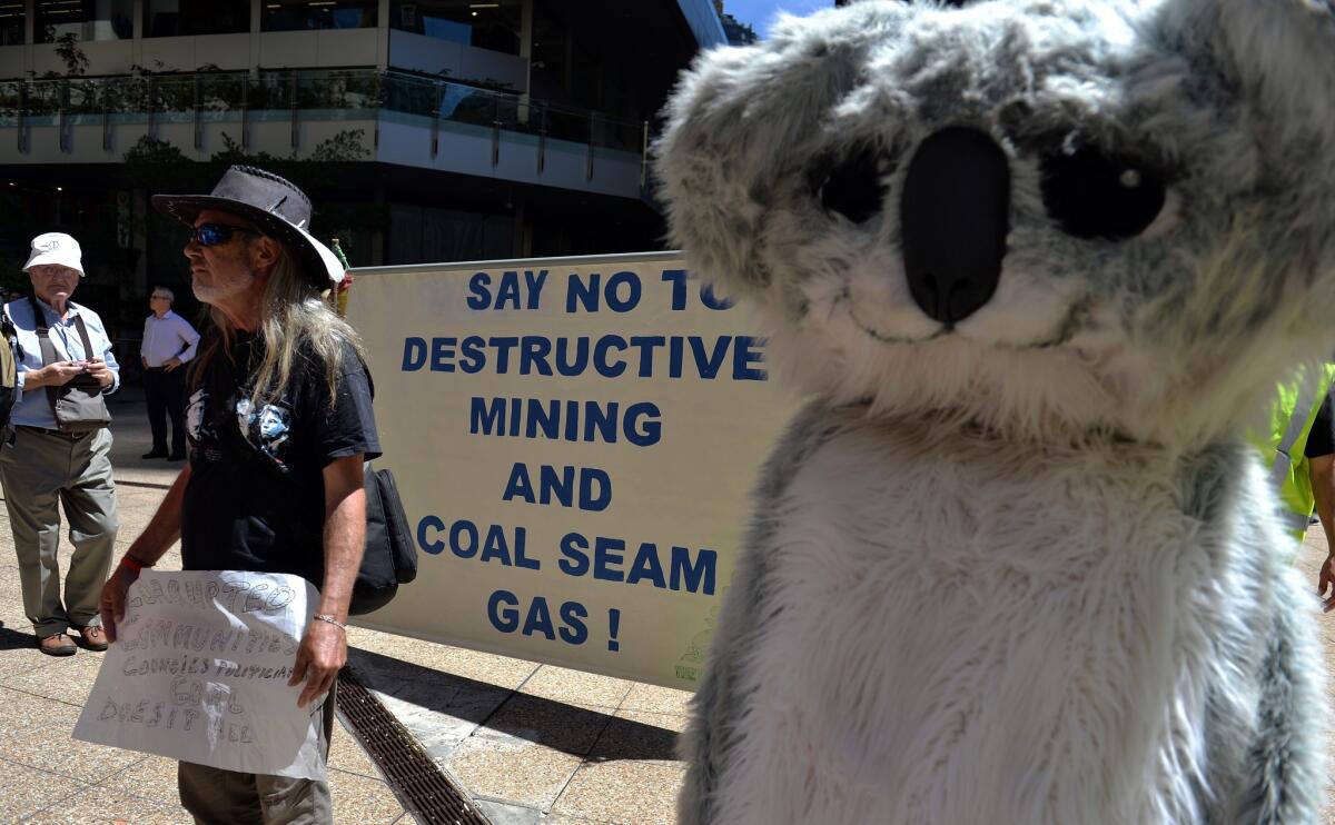The hedge fund led by Tom Steyer invested in an Australian coal mine that drew protesters in Sydney.