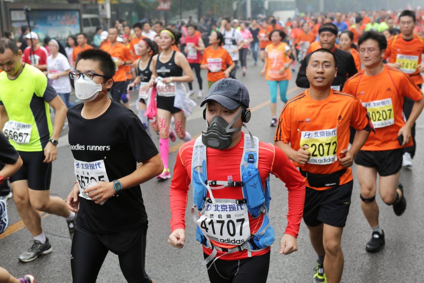 The Beijing marathon