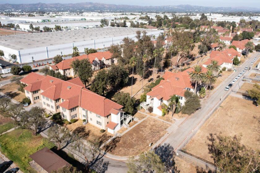 The site of the future Los Angeles County Care Community in Norwalk.