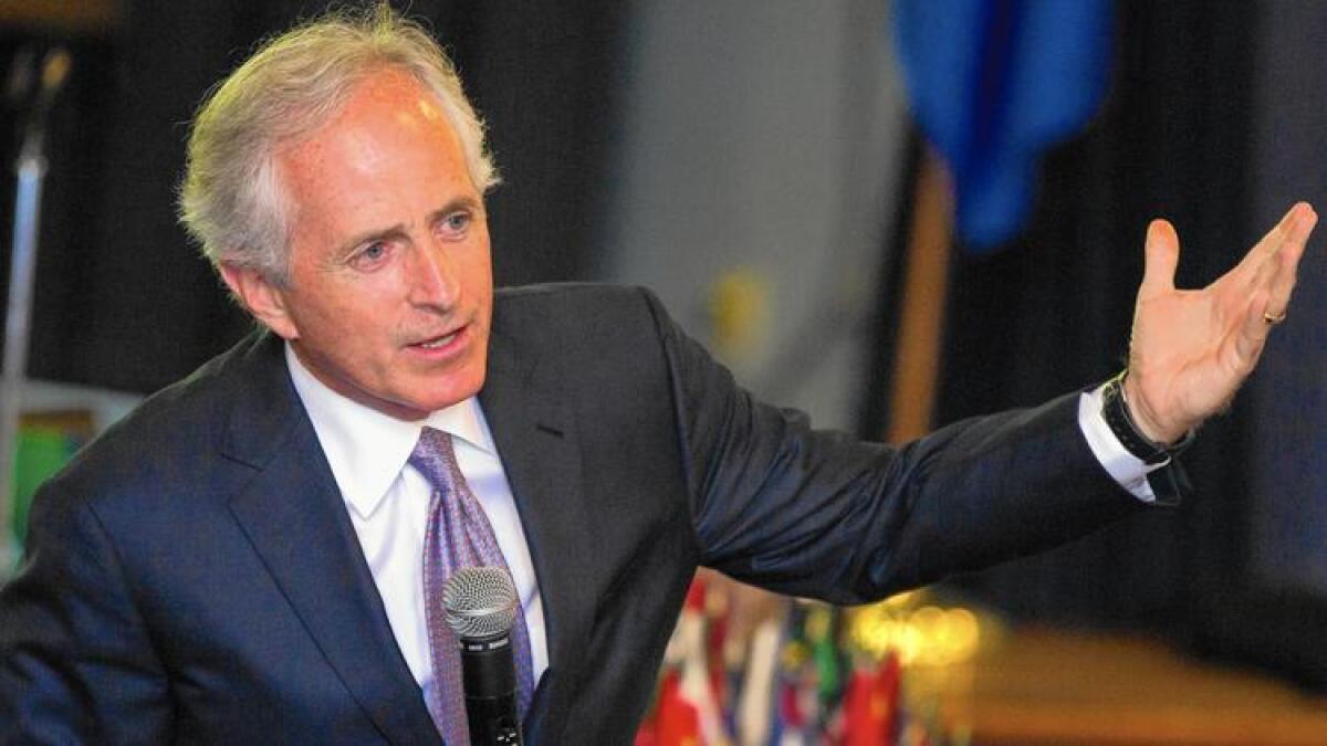 Sen. Bob Corker (R-Tenn.) is chairman of the Senate Foreign Relations Committee.