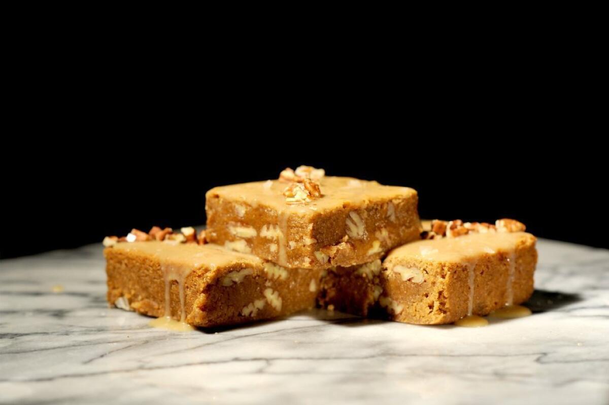 Cake Monkey's toffee blondies.