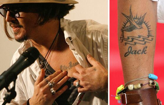 Basically, Johnny Depp is so cool he can do whatever he wants. Jack Sparrow has come to represent not just the character, but also the actor. Also, turning a regrettable love tattoo into "Wino Forever" is just plain awesome. Rock on, Johnny.