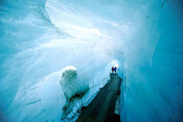 Rhone glacier, Switzerland