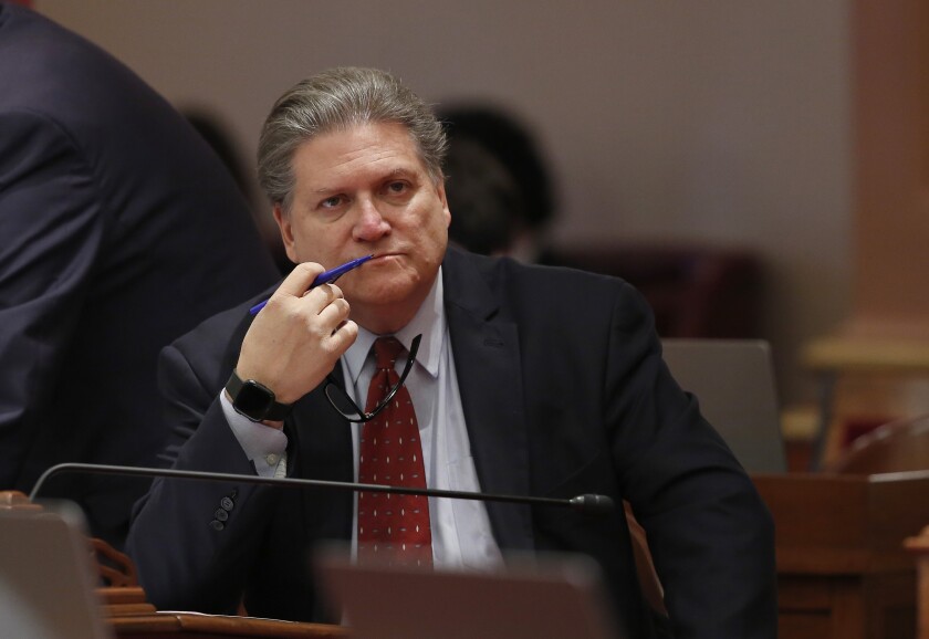 State Sen. Bob Hertzberg at the Capitol in 2019.
