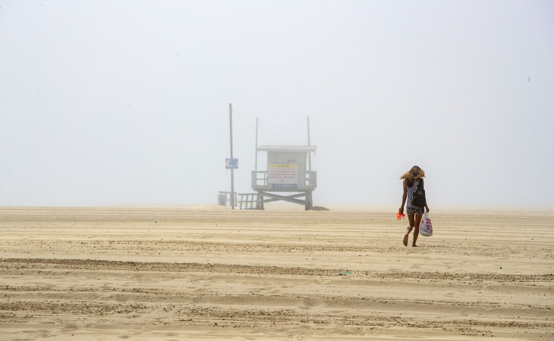 Socal Beaches Amid Coronavirus Pandemic Photos Los