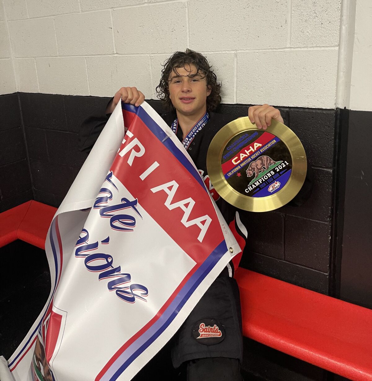 La Jolla Athlete of the Week Hockey player Oliver Miller chips away at