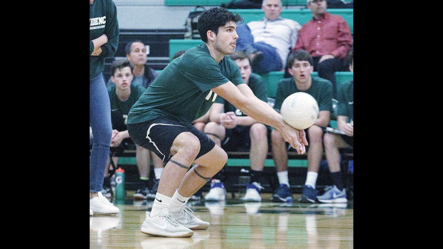 Photo Gallery: Providence vs. Pacifica Christian in Liberty League boys' volleyball