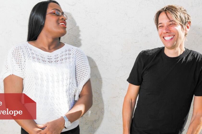 Actress Mya Taylor and “Tangerine” director Sean Baker are soaking in the buzz about their iPhone-shot film.