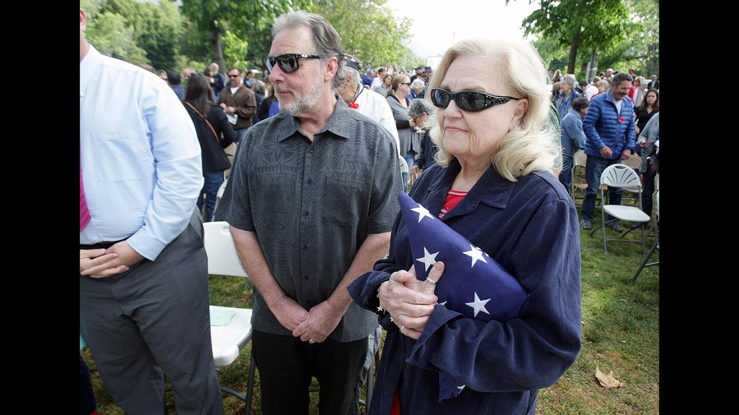 Photo Gallery: Memorial Day ceremony at Two Strike War Memorial in La Crescenta