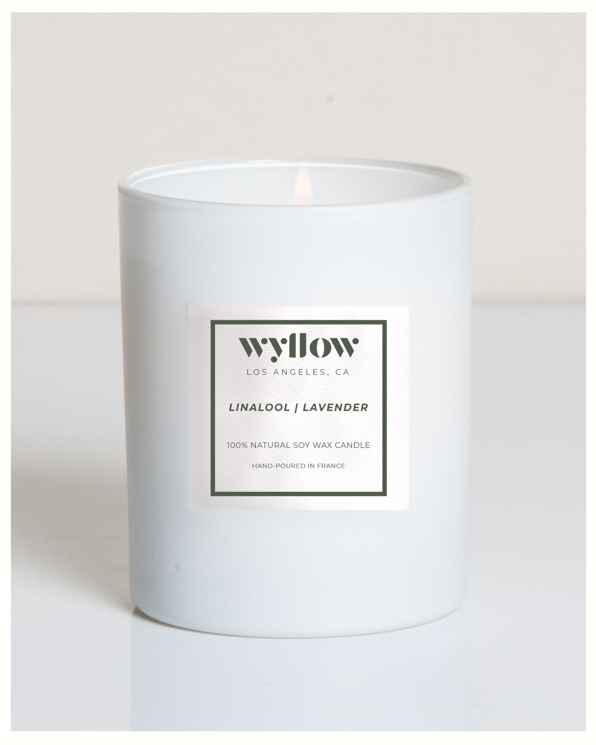 The CBD candle and pre-roll by Wyllow 