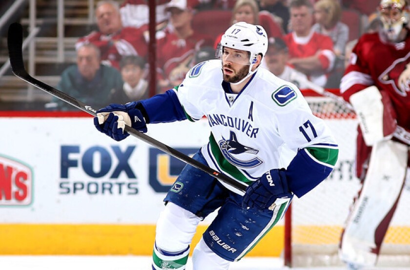 The Ducks were interested in trying to acquire Canucks center Ryan Kesler before the trade deadline.
