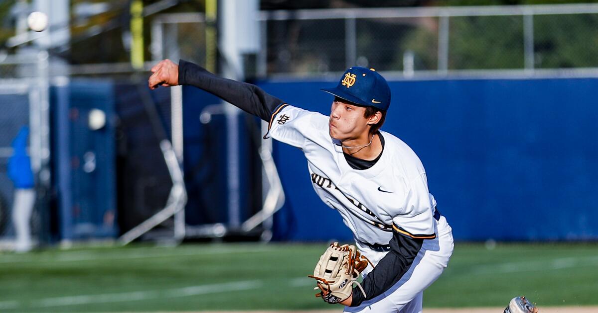 The Times’ top 25 high school baseball rankings Los Angeles Times