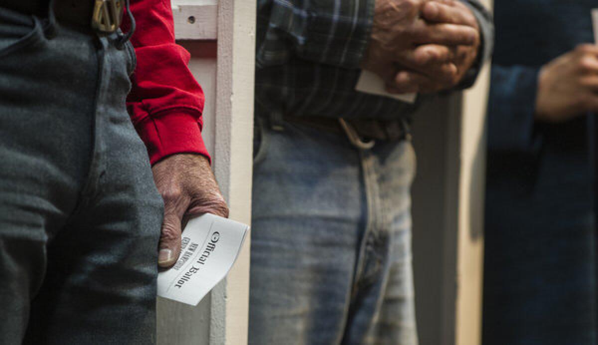 After a campaign that seemed to have no end, Americans go to the polls Tuesday to elect a president. Shortly after midnight, ballots were cast in the tiny New Hampshire town of Dixville Notch.