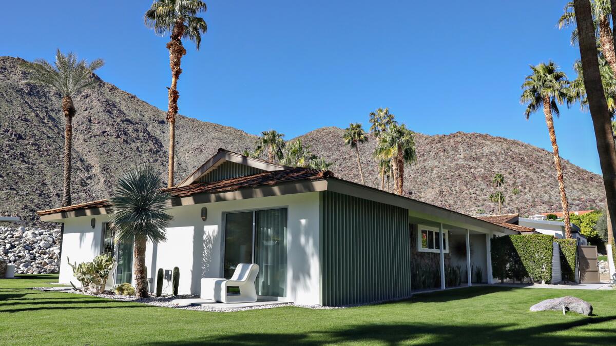 Palm Springs Midcentury Modern home renovation embraces Hawaiiana