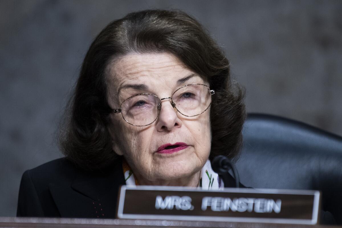 Sen. Dianne Feinstein (D-Calif.)