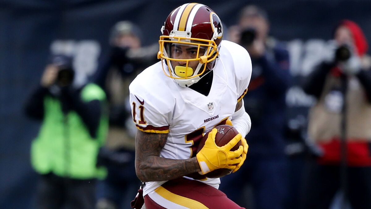 Free agent DeSean Jackson thrived as a Redskins receiver under Sean McVay's offensive system and might be a good fit now with the Rams.