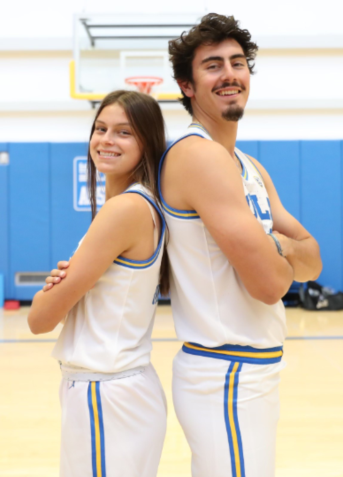 Brother and sister both playing UCLA basketball reflect on family story:  It's pretty special - CBS News