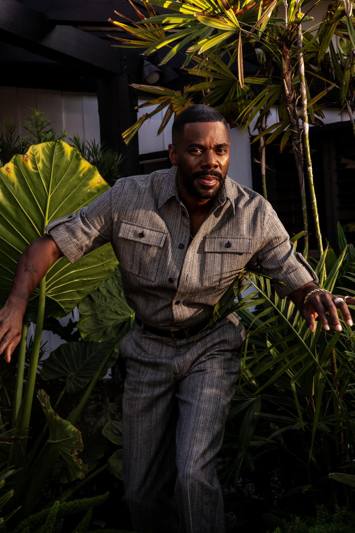 DOWNEY, CA - OCT 26: Colman Domingo is photographed in Downey, CA on October 26, 2023. (Maya Iman / For The Times)