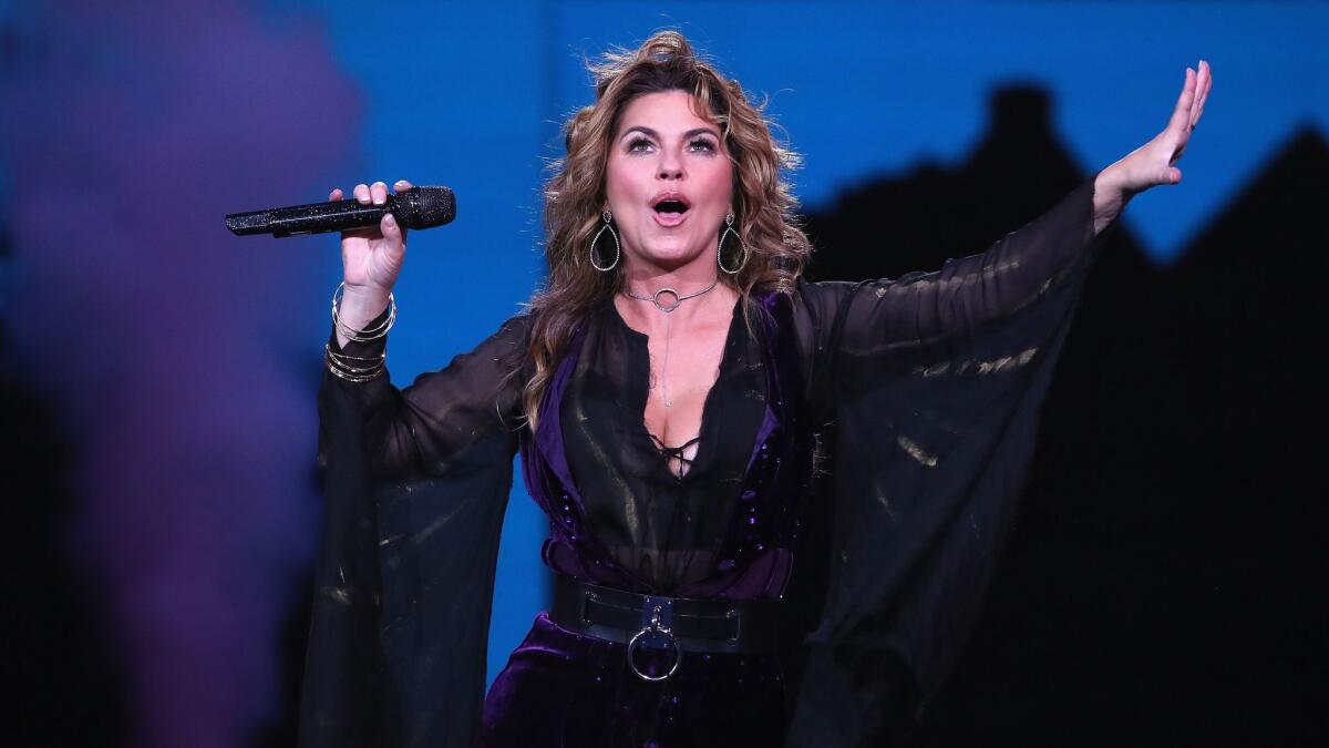 Shania Twain performs in August in New York.