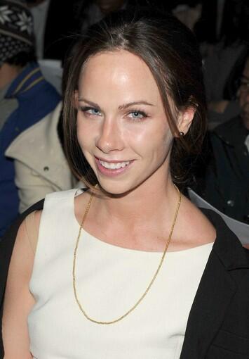 Former First Daughter Barbara Bush attends the Prabal Gurung Fall 2010 Fashion Show.