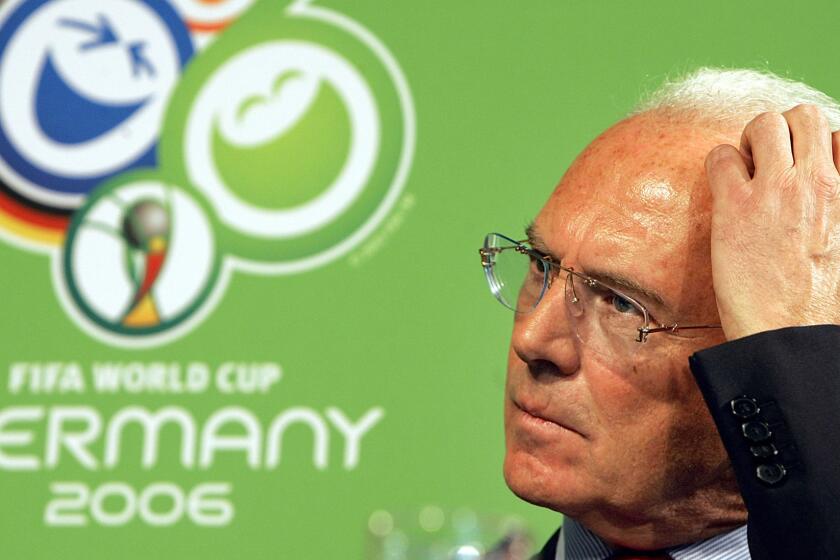 Franz Beckenbauer.