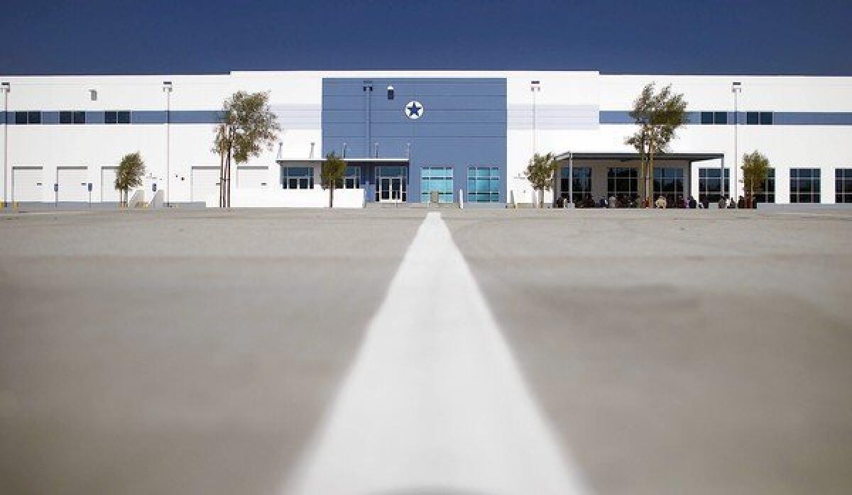 Amazon fulfillment center in San Bernardino