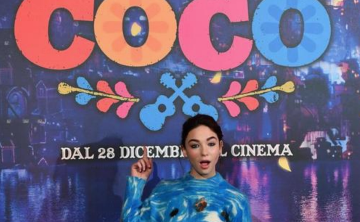 ROM01 ROMA (ITALIA), 20/11/2017.- La actriz italiana Matilda De Angelis posa durante el pase gráfico de la película "Coco" en Roma (Italia) hoy, 20 de noviembre de 2017. La película de animación se estrena en las salas italianas el próximo 28 de diciembre. EFE/Ettore Ferrari/Archivo