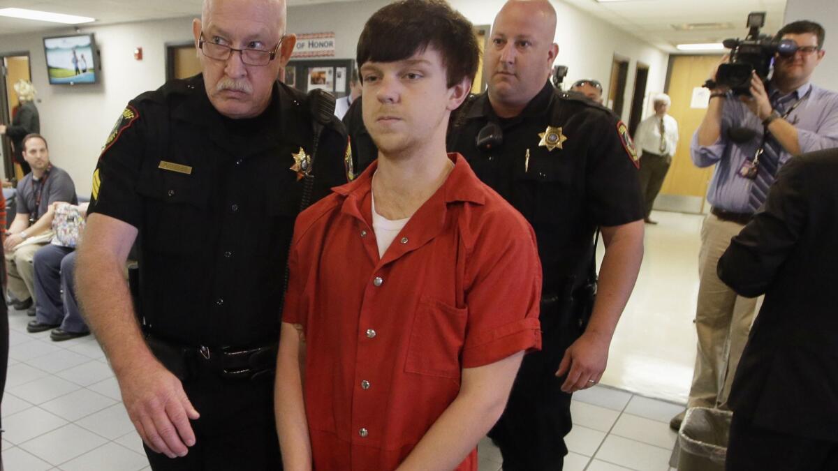 Ethan Couch is led to a juvenile court for a hearing in Fort Worth on Feb. 19, 2016.