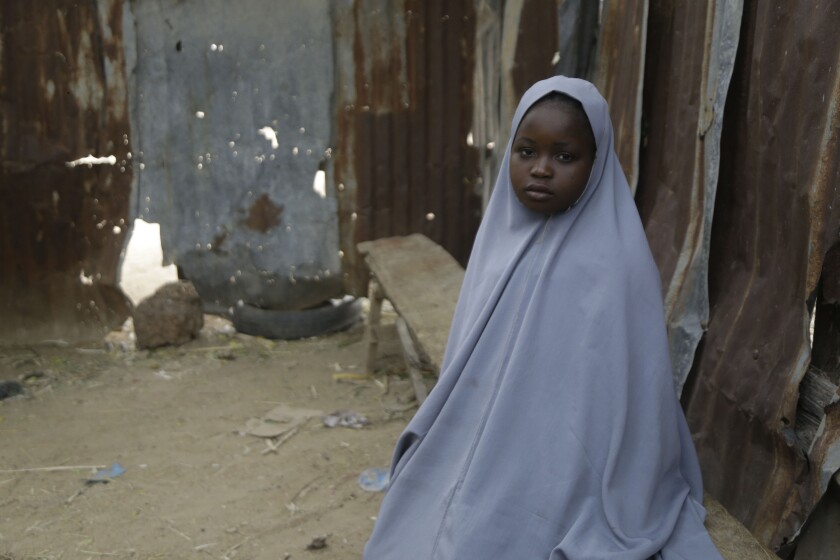 Nigerian schoolgirl Amtallahi Lawal