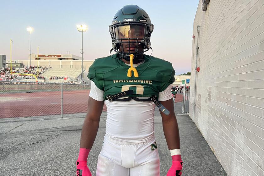 Mark Iheanachor Jr. of Narbonne was a standout at linebacker and running back t