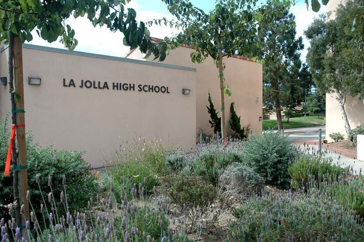La Jolla High School.
